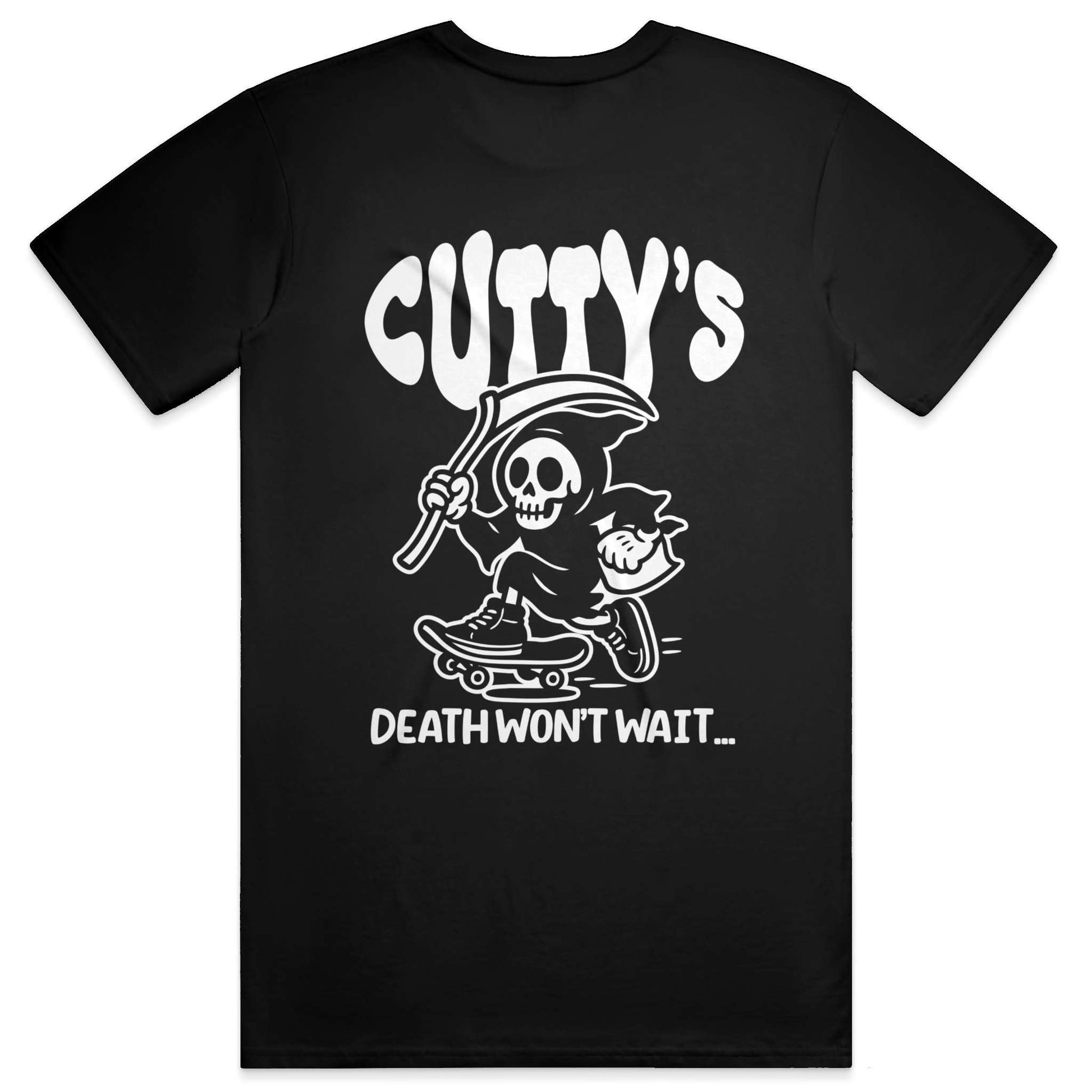 Death won't wait - Heavyweight Tee